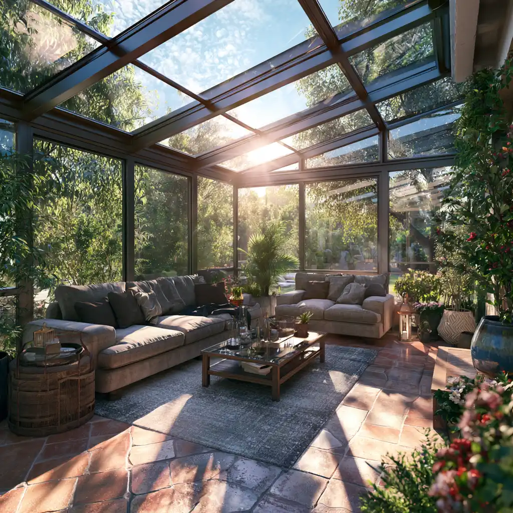 Cerramiento de terraza instalado en una vivienda de Salamanca capital